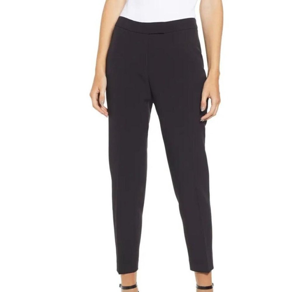 Anne Klein Slim Stretch Woven Pants Black